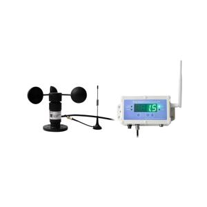 RK150-01 유무선 타워 크레인 풍속계 송신기 디지털 표시기(알람 출력 데이터 로거 포함)