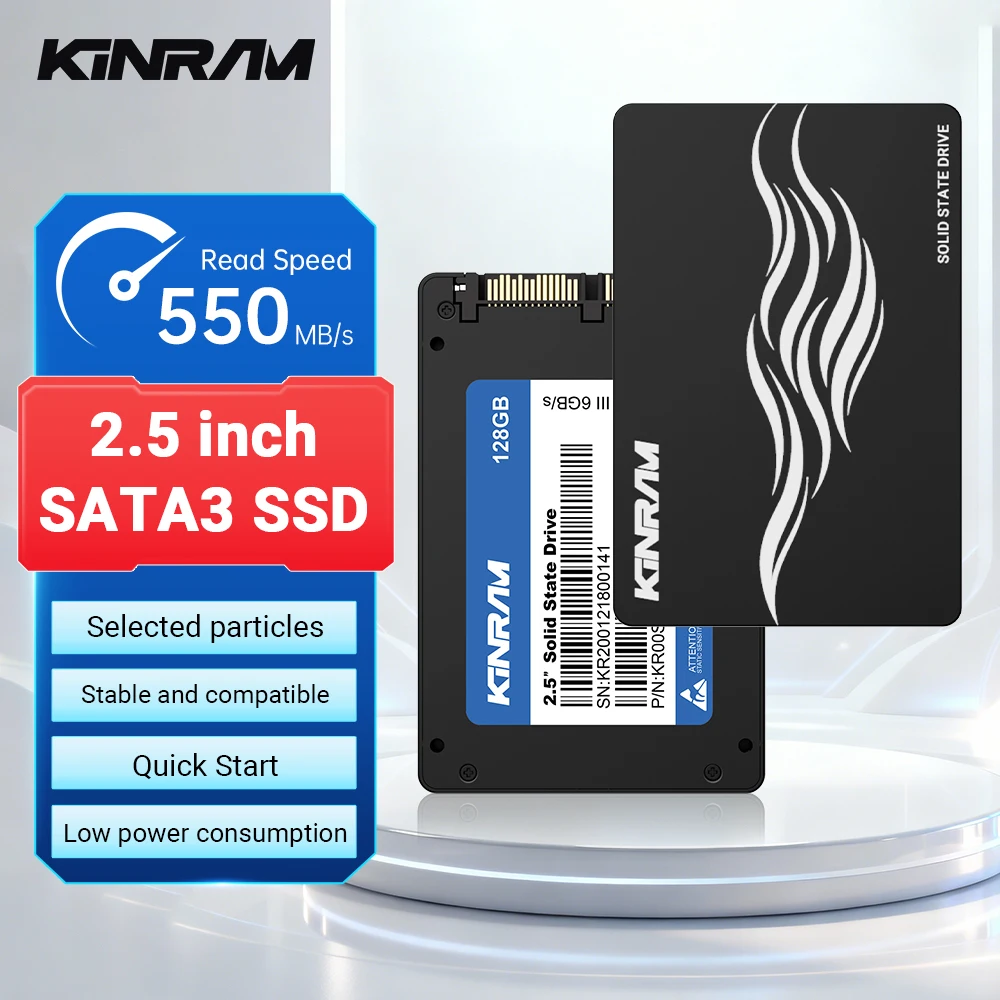 킨람 2.5 SATA 3 SSD 128GB 120GB 64GB 하드 디스크 240GB 256GB HDD 256GB 내장 SATA3 솔리드 스테이트 드라이브 노트북 PC 데스크탑용