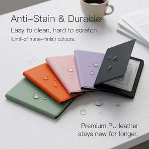 XTEINK X3 X4 X4 Pro 전자책 리더기용 미니멀리스트 솔리드 컬러 자석 케이스, 슬림한 충격 방지 보호 커버, 강력한 자석 디자인