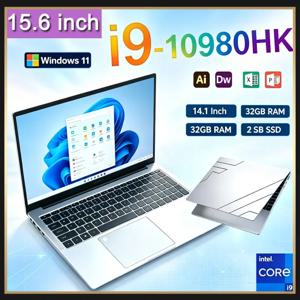 15.6인치 게이밍 노트북, 인텔 코어 i9-10980HK 프로세서, 32GB RAM, 512GB/1TB/2TB SSD, Wi-Fi 6, 윈도우 11 프로, 고성능 노트북