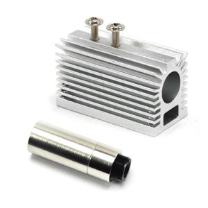 실버 방열판 홀더가 있는 레이저 다이오드 하우징, DIY 블루, 그린, 레드, IR 레이저 모듈, 12x30mm, 5.6mm