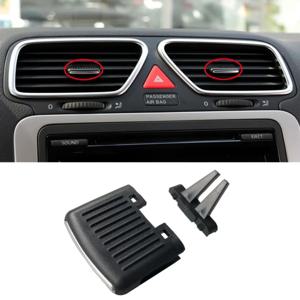 새로운 에어컨 콘센트 벤트 그릴 조정 슬라이드 클립 선택 VW Sagitar Jetta A5 MK5 골프 5 MK5 Scirocco 3 GTS R EOS