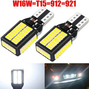 2pcs W16W T15 921 Led Canbus 역방향 라이트 자동차 전구 백업 램프 아우디 A1 8X1 8XK A3 8P A4 B9 B8 A5 8T A6 C7 C6 A8 4E Q3