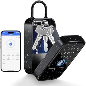 TTlock 스마트 키 잠금 박스, 홈 키 무선 스마트 잠금 박스, 전자 키 박스, 앱 디지털 코드, 블루투스 키, 호스트 안전 자물쇠