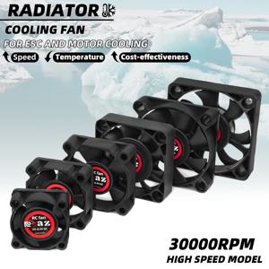 RC 고속 팬 25-50mm 모터 ESC 방수 10000-30000RPM 5V-12V DC 550 브러시리스 모터 냉각 팬 방열판