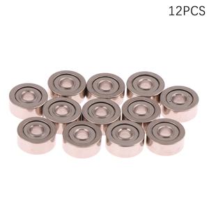 12pcs 미니 4WD 베어링 개조 부품 S2 MA 용 520/620/830 베어링 Tamiya Yang Kai War Dragon 4WD 섀시/가이드 휠/기어