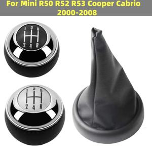 BMW 미니 쿠퍼 R50 R52 R53 2001-2008 핸드 스피드 펜 기어 변속 노브 기어 변속 칼라 핸드브레이크 가이터 부트 커버 케이스