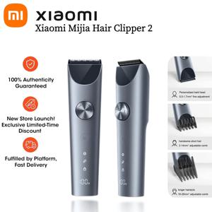 샤오미 헤어 클리퍼 2, 무선 헤어 트리머, 남성용 전기 면도기, IPX7 방수, LED 디스플레이, USB Type-C 충전, 헤어 커팅