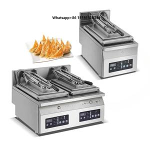 최고 품질의 공장 직판 가격, 220V 전압, 다양한 종류의 만두를 만들 수 있는 자동 만두 튀김기/만두 튀김 기계/만두 조리 및 굽는 기기