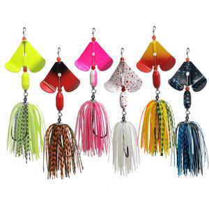 2022 새로운 도착 Mycena 18G 스피너 미끼 낚시 미끼 바람개비 블레이드 Chatter 미끼 댄서 Buzzbait for bass pike