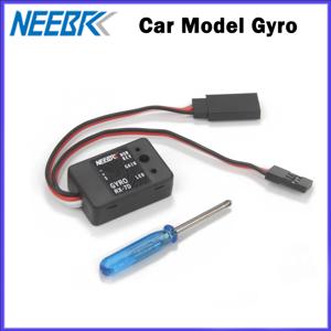 NEEBRC 미니 자동차 모델 자이로 RX-7D 자이로 스코프 마이크로 DC 4.8-7.4V RC 레이싱 차량 보트 디지털/아날로그 서보 범용 수신기