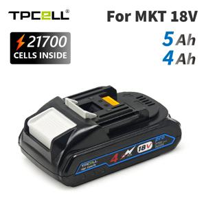 BL1840 4AH/5AH 21700 Makita 18V 배터리 전동 공구 리튬 이온 교체 LXT BL1840 BL1850 18 V 스크루 드라이버 (BMS 포함)