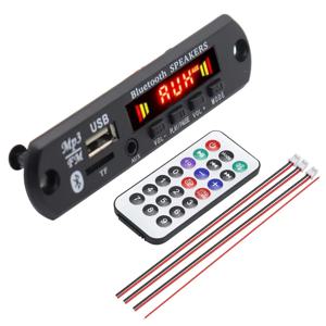 MP3 플레이어 디코더 보드 블루투스 5.0 FM 라디오 TF USB 3.5mm AUX 모듈 블루투스 수신기 차량용 키트 오디오 V20