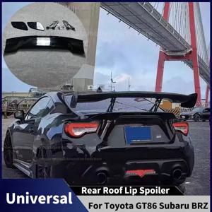 토요타 GT86 스바루 BRZ 세단 유니버설 리어 트렁크 스포일러 윙 립 GT 카 스타일링 리어 루프 디퓨저 테일 핀 리팩 튜닝