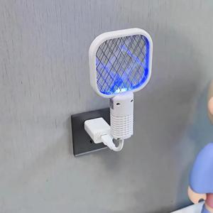 모기채 트랩 미니 USB UV 라이트 해충 퇴치 전기 충격 모기 킬러 램프 휴대용 파리 벌레 제거기 여름용