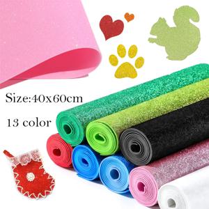 1pcs 40cm X 60cm 골드 파우더 글리터 EVA 폼 시트 스폰지 종이 폼 종이 DIY 접착제가없는 수제 용품