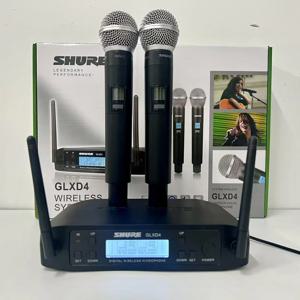 오리지널 쉘러 GLXD4 SM58 무선 마이크 초고주파 다이나믹 전문 파티 무대 노래방 마이크
