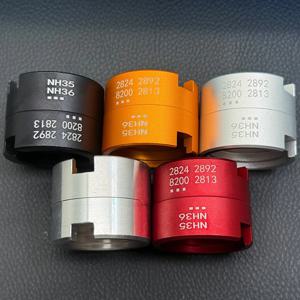 시계 무브먼트 홀더 브래킷은 NH34 NH35 NH36 7S26 4R35 4R36 2824 2836 8215 무브먼트 모드 베이스 SKX007 수리 조립 도구에 적합합니다.
