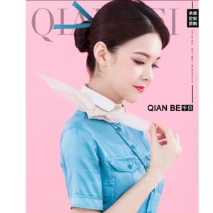 승무원, 여성 직업 항공 대학 유니폼 액세서리 작은 손수건