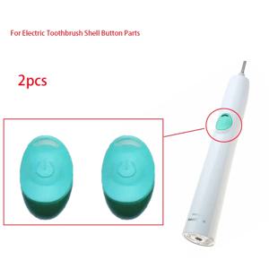 2pcs 전동 칫솔 쉘 전원 버튼, HX6530/HX6511/HX6512 등 스위치 버튼 부품 교체