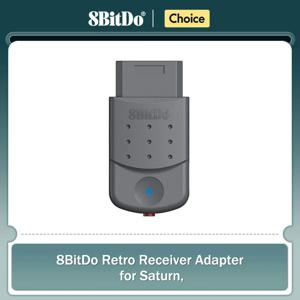 8BitDo 레트로 수신기 어댑터 (새턴, 윈도우 11/12, Xbox 시리즈, Xbox One, 스위치 프로, PS5, PS4 컨트롤러 호환)