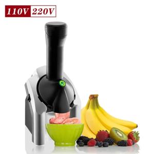 110V-220V 가정용 소형 전기 아이스크림 과일 요구르트 스무디 기계 아이스크림 기계 어린이 아이스크림 만드는 기계
