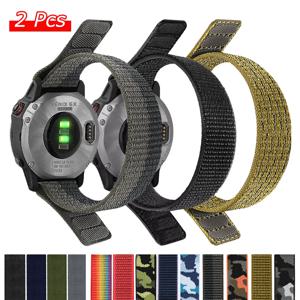 26mm 22mm 나일론 루프 시계줄 (가민 페닉스 8 8Pro 7 7X 6 6X 5X/포러너 970 965/엔듀로 3 2/인스팅트 3 2X 퀵핏 스트랩)