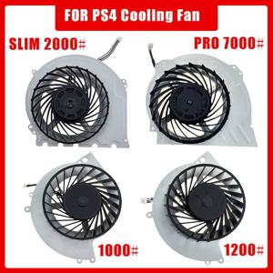 PS4 게임 콘솔 쿨러 용 새 내부 냉각 팬 PS4 호스트 자동 팬용 1000/1200/2000/7000 시리즈 교체