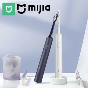 MIJIA 음파 전동 칫솔 T302, USB 충전식, IPX8 방수, 배터리 수명 150일, 4가지 모드, 칫솔 미백