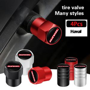 4Pcs 3D 금속 자동차 타이어 밸브 캡 휠 먼지 커버 만리 장성 Haval H1 H2S M6 H3 H4 H5 H6 H7 H8 F5 F7X H2 F7 H9 H6-쿠페