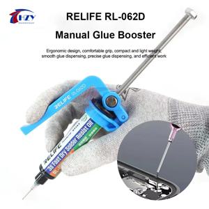 RELIFE RL-062D 글루건, 5~10CC 주사기용 납땜 오일, 솔더 페이스트, UV 솔더 마스크 오일, 접착제 핸드 툴 적용