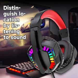 A66, 유선 헤드폰, 게이밍 헤드폰, 컴퓨터 헤드폰, 음악, 비디오, 영화, 온라인 강좌 및 회의용 헤드셋