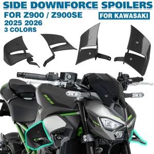 카와사키 Z900 Z900SE 2025 2026 모터사이클 네이키드 프론트 에어로다이나믹 윈드 윙용 Z 900 SE 사이드 다운포스 스포일러 페어링 윙렛