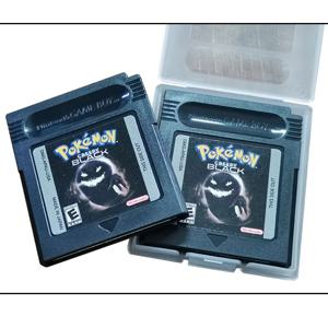포켓몬스터 크리피 블랙 GBC 게임 카트리지, 16비트 비디오 게임 콘솔 카드, GBC/GBA용, 영어 버전