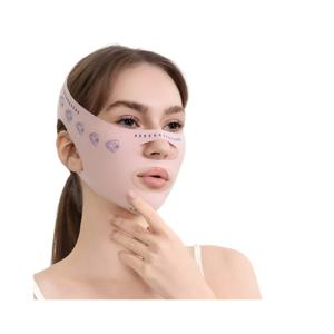 1개 턱살 슬리밍 밴드 V 쉐이퍼 V라인 리프팅 마스크 얼굴 리프팅 주름 방지 스트랩 밴드 수면 마스크 뷰티 헬스