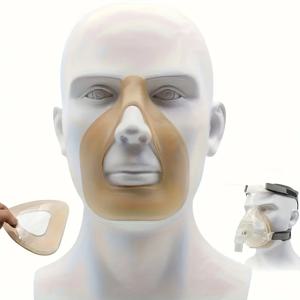 CPAP 마스크용 부드러운 실리콘 논슬립 코 패드 밀폐성, 편안함, 수면의 질 향상. 피부 친화적이고 내구성이 뛰어납니다.