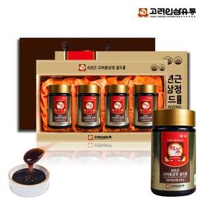 고려인삼유통 6년근 고려홍삼정 골드 250g X 4병 1kg, 1개