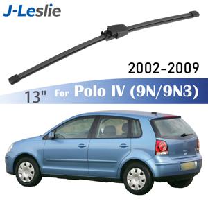 13인치 VW 폴로 IV 해치백 Mk4 9N 9N3 2002-2009용 리어 와이퍼 블레이드, 앞유리 와이퍼, 윈도우 레인 브러쉬 자동차 리어와이퍼 암 윈드스크린