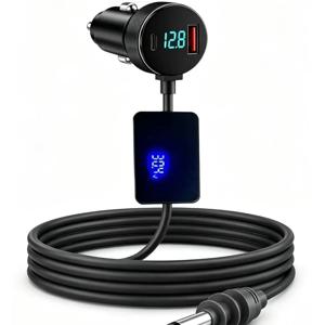 1pc 100W 30V 2A 스타링크용 듀얼 USB 차량용 전원 케이블, 미니 3-in-1 충전기, 다중 장치용 액세서리