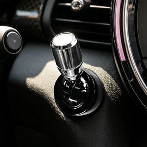 푸시 스타트 버튼 커버 금속 조이스틱 장식 점화 스티커 범용 접착식 자동차 트럭 차량 SUV 인테리어 장식
