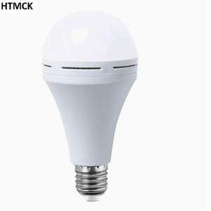E27 충전식 LED 비상용 전구, 9W/15W 휴대용 걸이형 조명 (캠핑, 낚시, 가정용, 정전 시 사용)