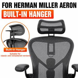 Herman Miller Aeron 헤드레스트는 클래식 및 리마스터 된 의자를 위한 헤헤헤어거 조절 가능한 헤드 레스트 액세서리를 가진
