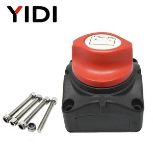 마스터 배터리 전원 킬 오프 스위치, 3 위치, 12-60V, 300A 선택기 분리, 자동차 RV 요트 보트 마린용 메인 스위치