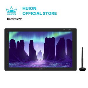 HUION-Kamvas 22 그래픽 펜 태블릿 모니터 펜 디스플레이 21.5 인치 눈부심 방지 화면 120% s RGB Windows Mac 및 안드로이드 장치, 컴퓨터 오피스 장치, 윈도우즈, 안드로이드, 윈도우즈, 울트라 씬 바디