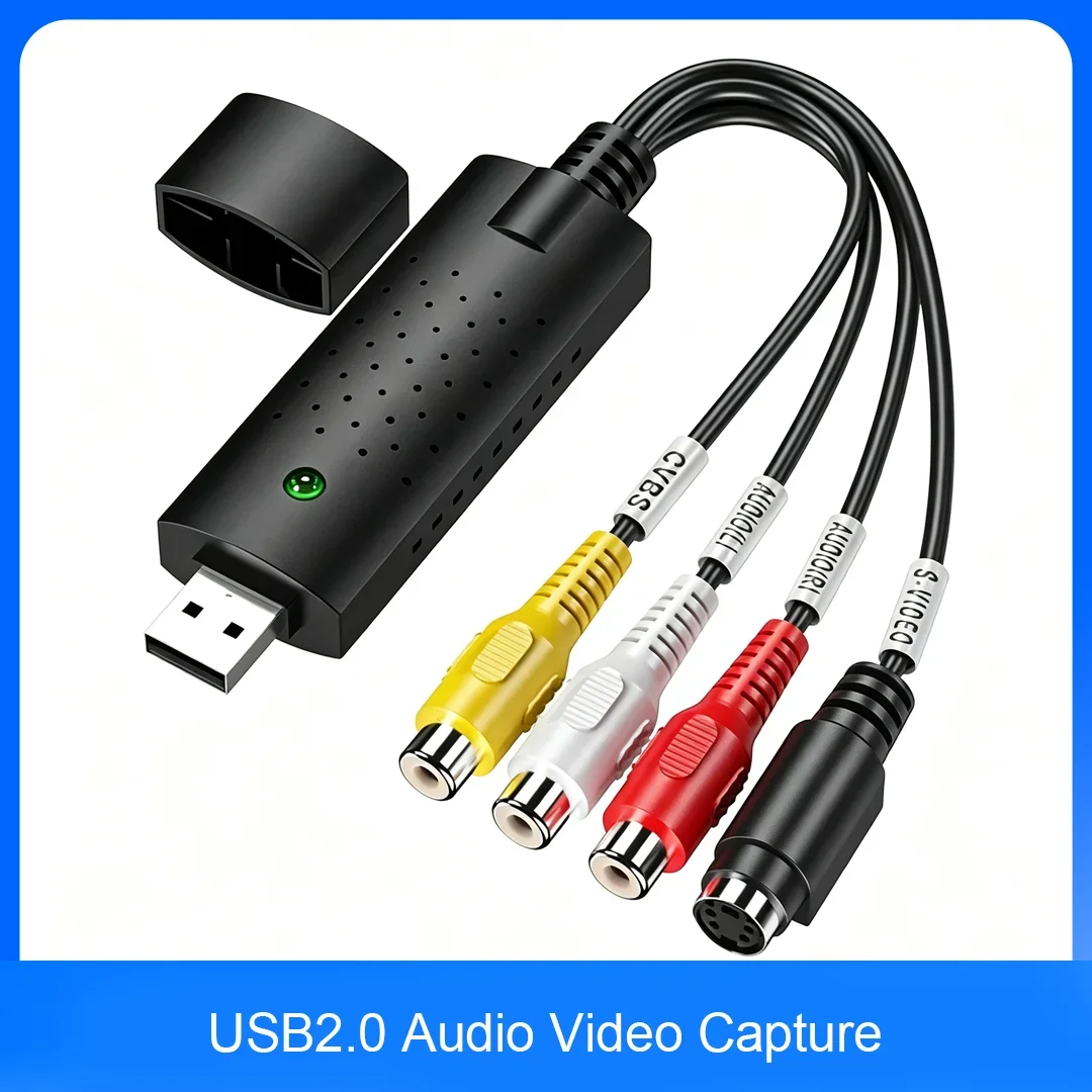 USB 2.0 연결 캡처 보드, gv-usb2, RCA 단자, PAL 또는 NTSC DVD, VHS 비디오테이프, 카메라, 비디오 게임 콘솔, 컴퓨터 캡처용.