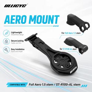 SCOTT SYNCROS FOIL AERO 1.5 STEM/ST-R100-AL STEM용 ULLICYC 컴퓨터 마운트 Garmin1050 Wahoo Giant GPS Bryton 알루미늄 합금용