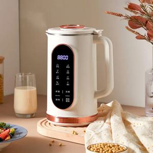 1500ml 두유 제조기 전기 믹서기 블렌더 콩 우유 제조기 10중 칼날 벽면 분쇄기 아침 식사 제조기
