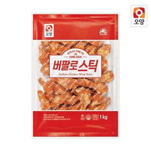 버팔로 스틱 1kg 신선한 풍미 닭고기 간식용 닭봉 치킨 스틱