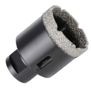 AA98 55mm 다이아몬드 드릴 비트 대리석 M14 절단기 드릴 타일 석재 드릴 비트 공구 1개 나사 브레이징 구멍 오프너
