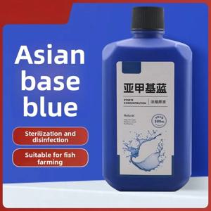 수족관 소독용 메틸렌 블루 농축액 200ml/500ml 백반증 곰팡이 꼬리부패 소독 치료